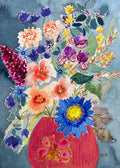Blue Flower Bouquet