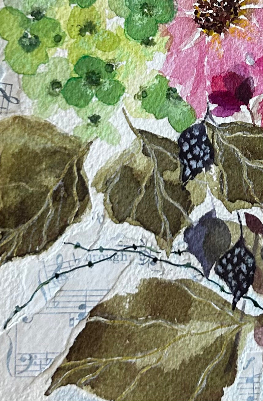 Hydrangea in Green 1 of 2