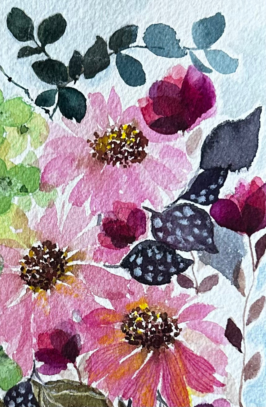 Hydrangea in Green 1 of 2